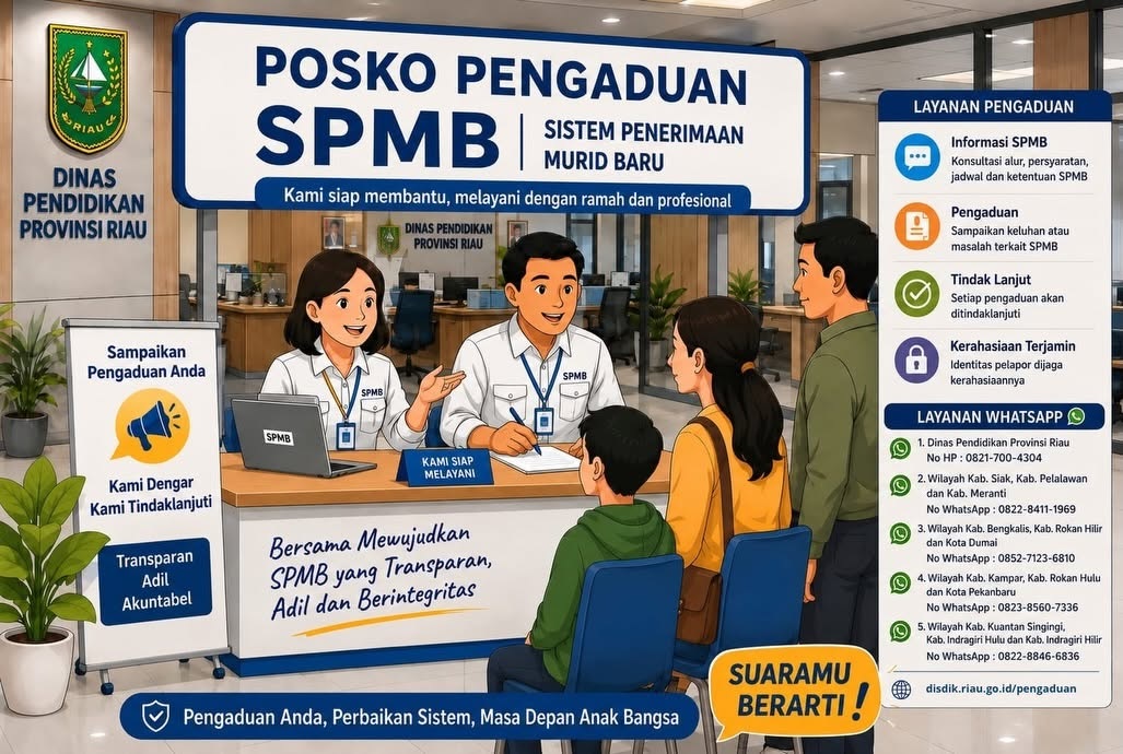 Iklan Posko SPMB Riau 2026