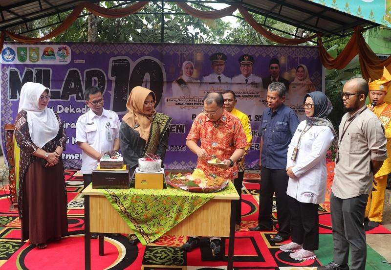 Meriah, Milad ke 10 SMAN 16 Pekanbaru
