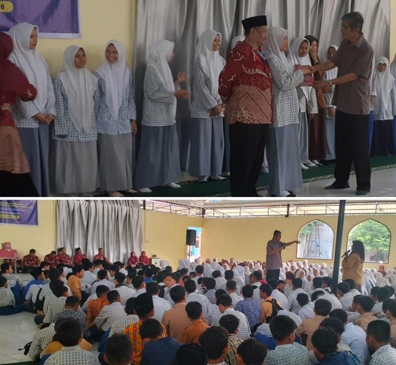 Berlanjut, KWQ Terus Salurkan Al-Qur&rsquo;an dan Beri Motivasi Siswa Al Huda