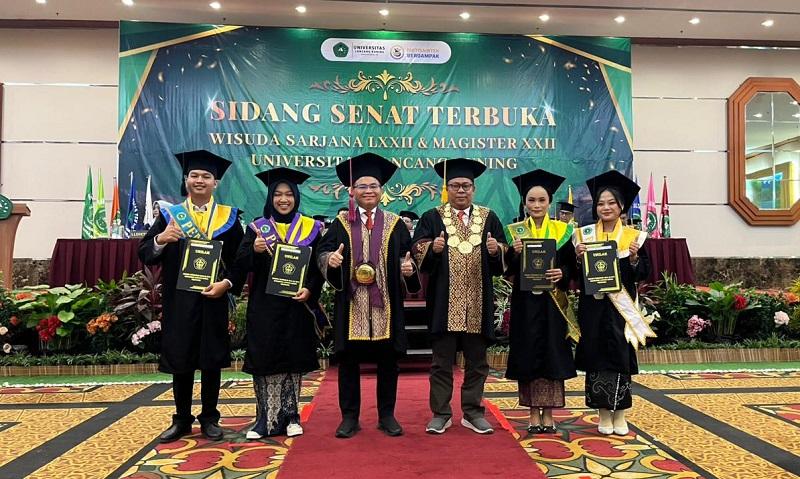 Unilak Wisuda 1.253 Lulusan, Prof Junaidi: Mohon Doa S3 Hukum Unilak Berdiri