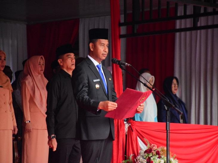 Peringatan Hardiknas 2026, Bupati Kampar: Pendidikan Harus Bentuk Karakter Generasi Bangsa