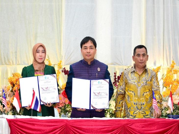 Program Pertukaran Pelajar Indonesia-Malaysia-Thailand Diapresiasi Pemkab Kampar
