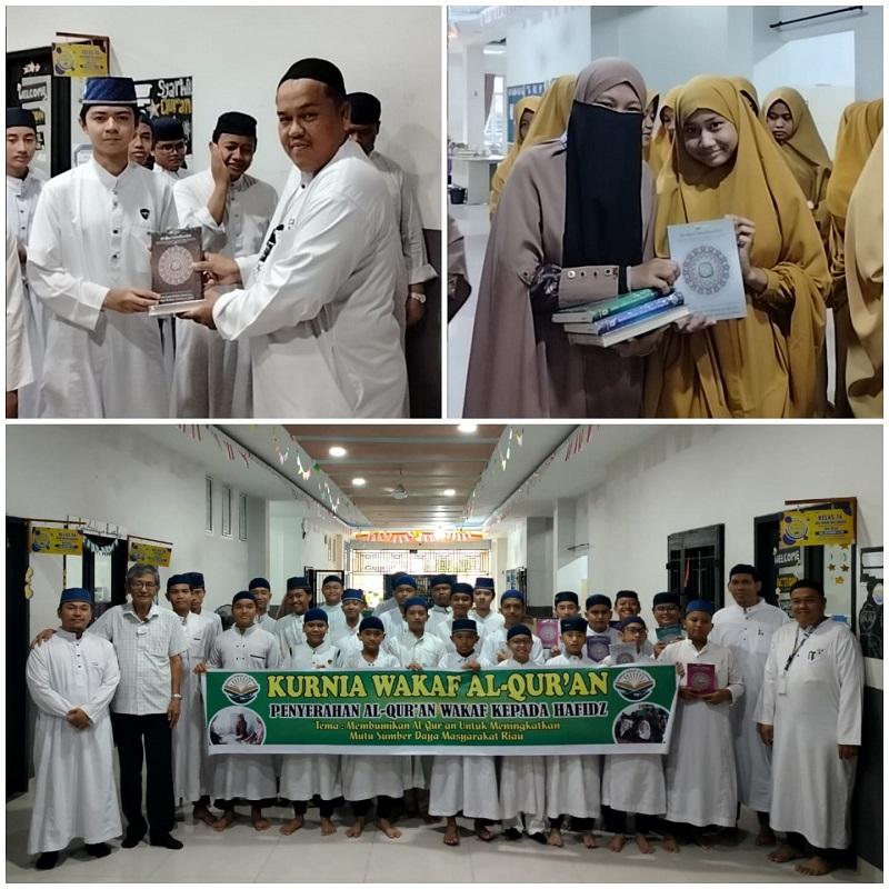 Komunitas KWQ Bagi Al-Qur’an dan Motivasi Siswa SD IT-SMP IT Al Kindi