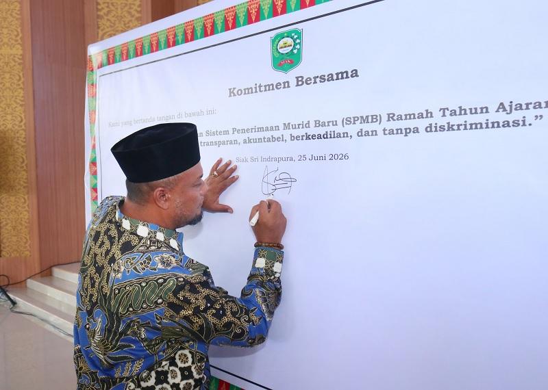 Soal SPMB, Pemkab Siak Pastikan Anak Tanpa Identitas Tetap Bisa Daftar Sekolah
