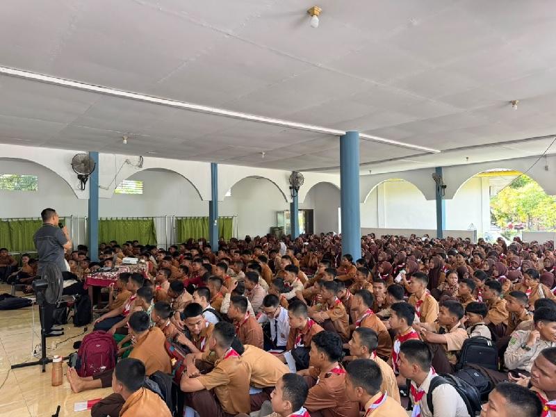 Satgaswil Riau Ajak Pelajar Lawan Intoleransi dan Radikalisme