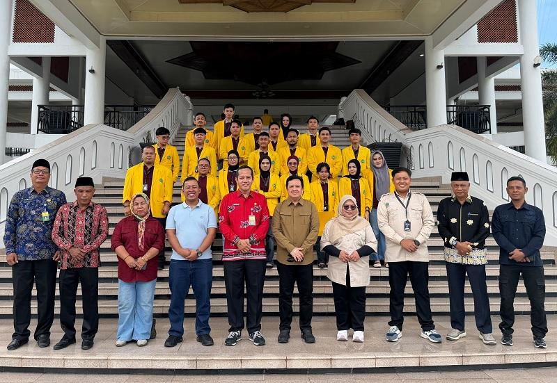 Edukasi Soal Hukum, 220 Mahasiswa Unilak Tebar Manfaat di Desa Mempura Siak