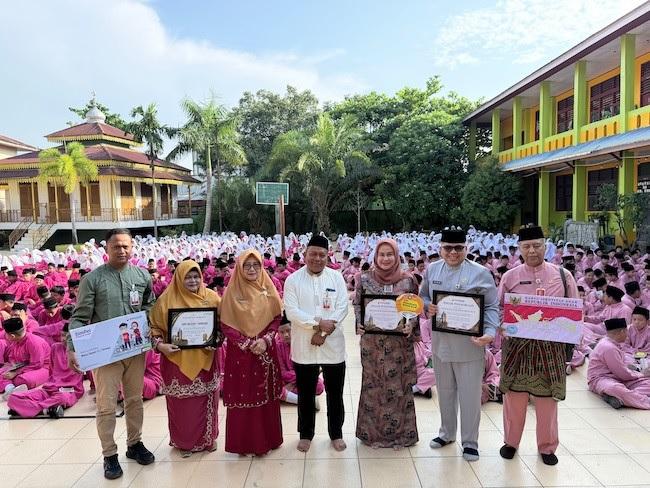 Edukasi Literasi Keuangan, BRK Syariah dan Disdukcapil Rohil Permudah Miliki Tabungan Simpel dan KIA