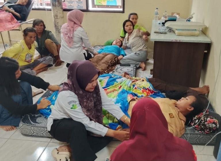 Tumbang Usai Santap MBG, 81 Pelajar SMKN 1 Tapung Hulu Kampar Diduga Keracunan