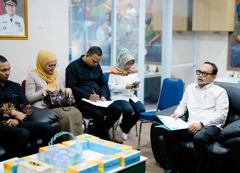 Kunjungi Disdik Riau, DPRD Meranti Apresiasi Percepatan dan Revitalisasi SMAN 1 Tebing Tinggi
