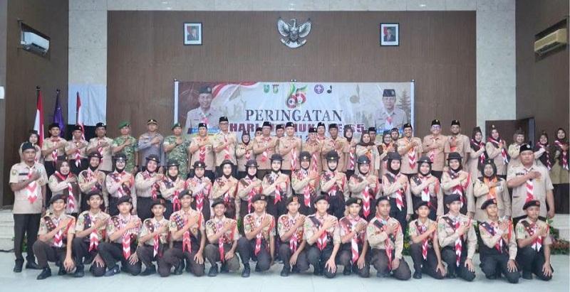 Peringati Hari Pramuka ke-65, Pemkab Kampar Dorong Generasi Muda Berkarakter