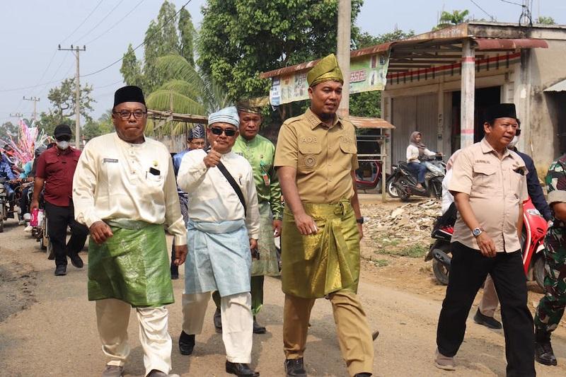 Tinjau Infrastruktur, Sekolah dan Serap Aspirasi, Bupati Inhu Keliling 2 Hari di Batang Peranap