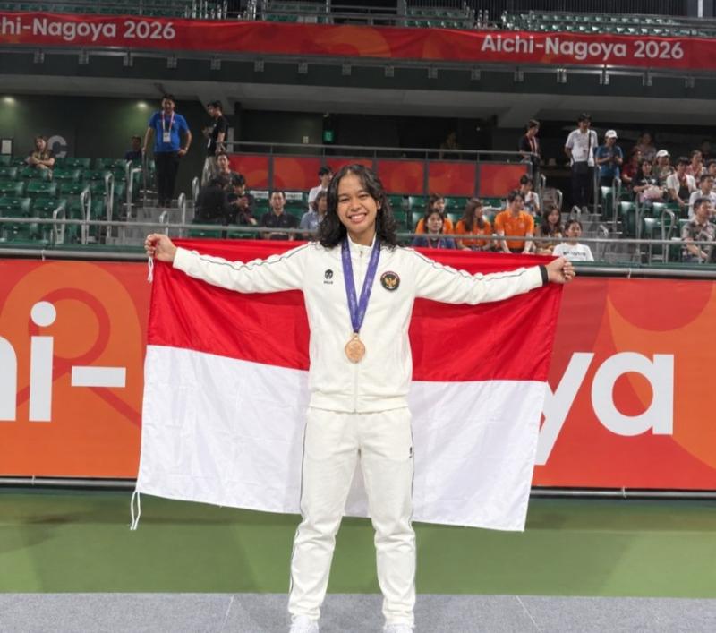 Ciptakan Sejarah, Wan Annisa Mahasiswi Unilak Raih Medali di Asian Games Japan 2026