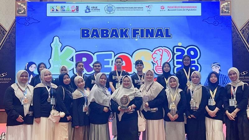 MTsN 1 Pekanbaru Raih Juara Umum KREASI 2026 di Yogyakarta, Ini Nama-nama Peraih Medali