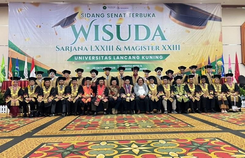 Unilak Cetak Sejarah Wisuda 1.701 Mahasiswa Sekaligus, Alumni Tembus 40 Ribu