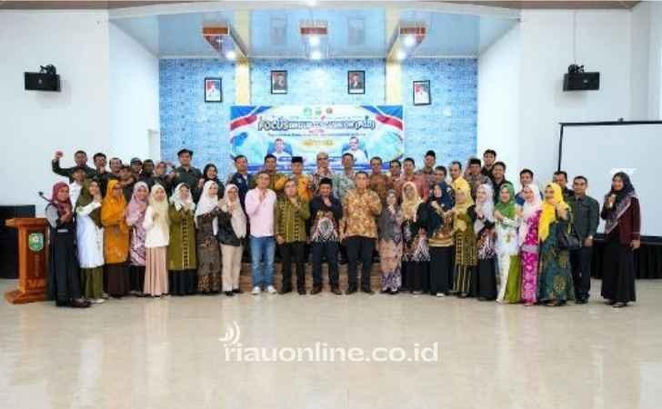 Kepala Sekolah se-Siak Dibekali PWI Soal Literasi Jurnalistik di Era Digital