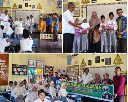 KWQ Salurkan Mushaf Al-Qur&rsquo;an ke SD dan Madrasah Melayu Islam Terpadu Fathrizk School