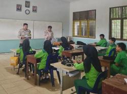 Ajak Masuk Polisi, Penerimaan Polri 2026 Disosialisasikan di SMKN 1 Rimba Melintang Rohil