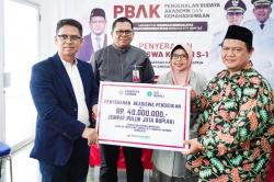 Dukung Pendidikan, Bankriaukepri Syariah Bantu Beasiswa 20 Mahasiswa STIT Mumtaz Karimun