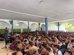 Satgaswil Riau Ajak Pelajar Lawan Intoleransi dan Radikalisme