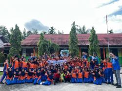 Dukung Kabupaten Layak Anak, Mahasiswa ISNJ Bengkalis Siswa Deklarasi Stop Bullying