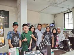 Dukung Usaha Tamatan Pendidikan Disabilitas, Dewandik Riau Datangi Ruang Setara di Pekanbaru