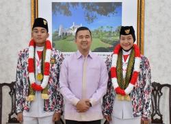 Tiba di Bandara SSK II Usai Tugas Paskibraka Nasional, Pemprov Sebut Jadi Kebanggaan Riau