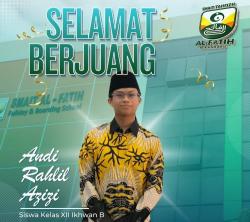 Patut Diapresiasi, Siswa SMA IT Al-Fatih Pekanbaru Andi Rahli Azizi Jadi Utusan Riau ke MTQ Nasional